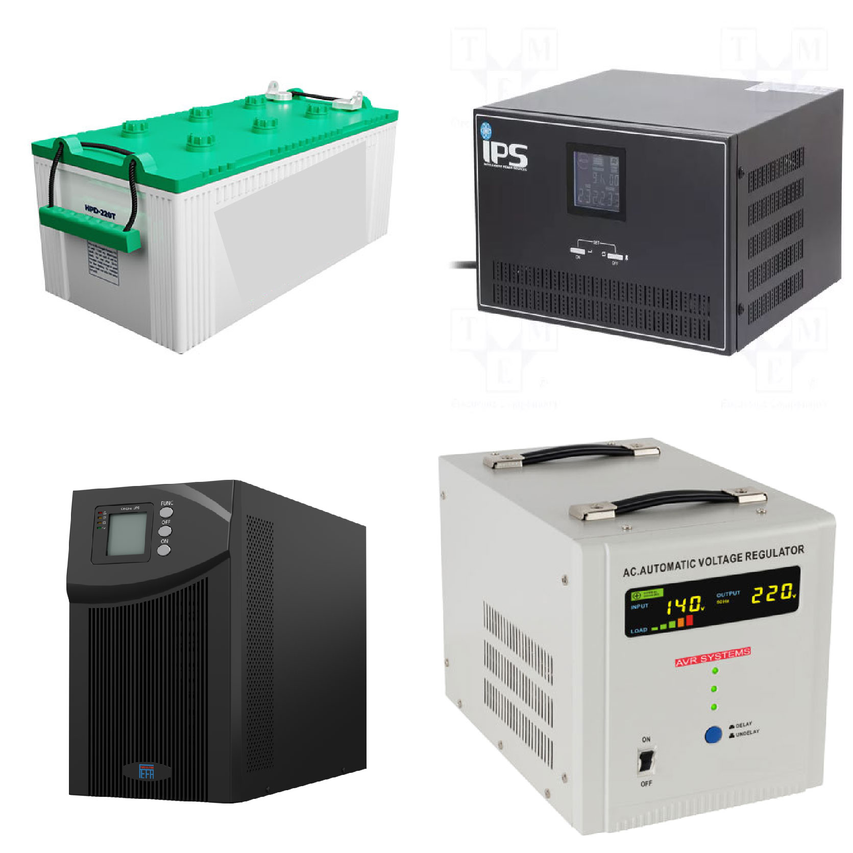 Power Backup & Voltage Regulation (New)