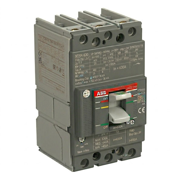 MCCB TP (630A,36KA) (Small Body)