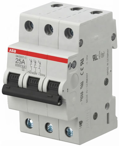 MCB TP (25A,3KA)