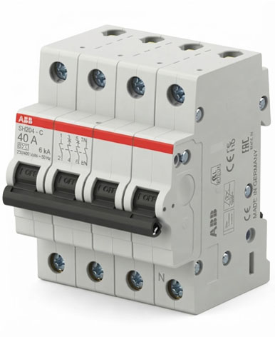 MCB 4P (40A,6KA)