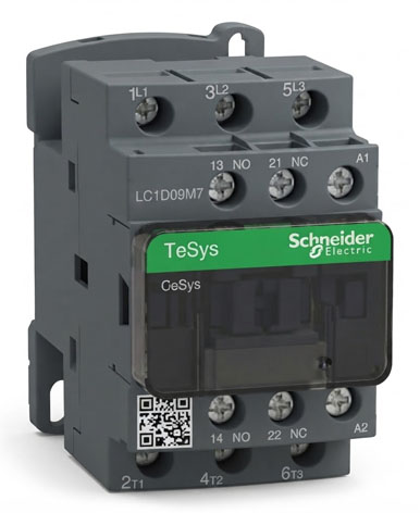Magnetic Contractors (4 Kw,9A,AC-3)