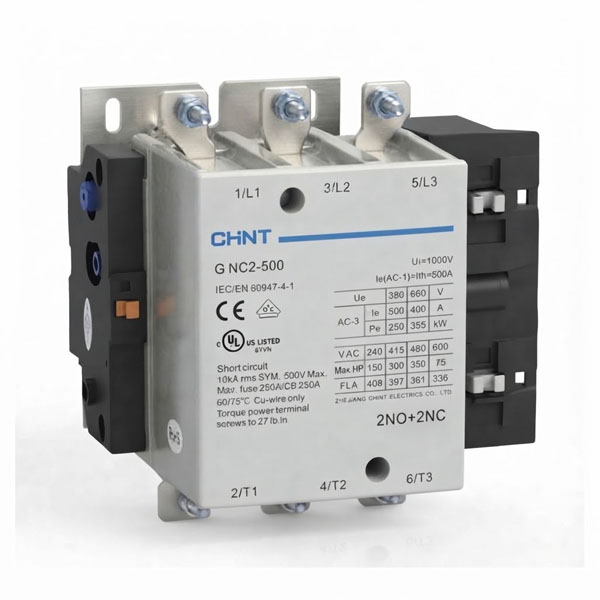 Magnetic Contractors (250KW,500A)