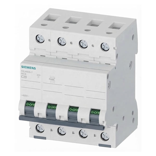 MCB 4P (20A,10KA)