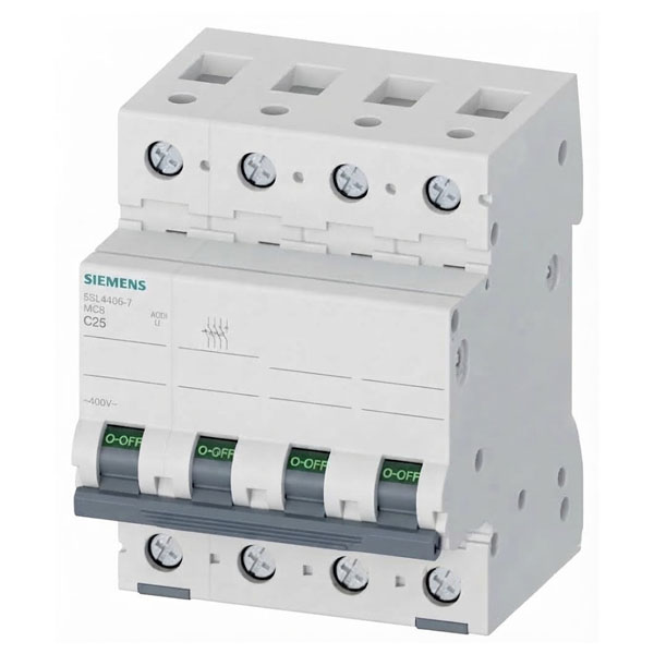 MCB 4P (25A,10KA)